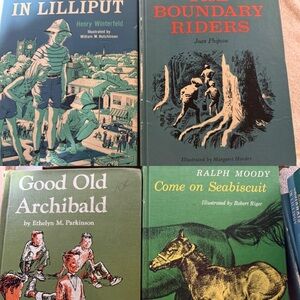 Vintage Children’s Adventure & Sports Stories (4 Books)